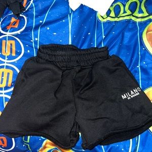 Milano fleece shorts